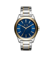 Armani Exchange AX2332 Nico Blue Dial Two-Tone Stainless Steel Men’s Watch