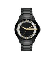 Armani Exchange AX2192 Hampton Black Dial Black Stainless Steel Men’s Watch
