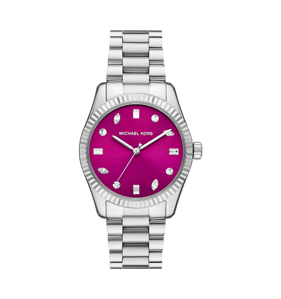 Michael Kors MK7443 Lexington Silver Dial Silver-Tone Stainless Steel Women’s Watch