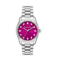 Michael Kors MK7443 Lexington Silver Dial Silver-Tone Stainless Steel Women’s Watch