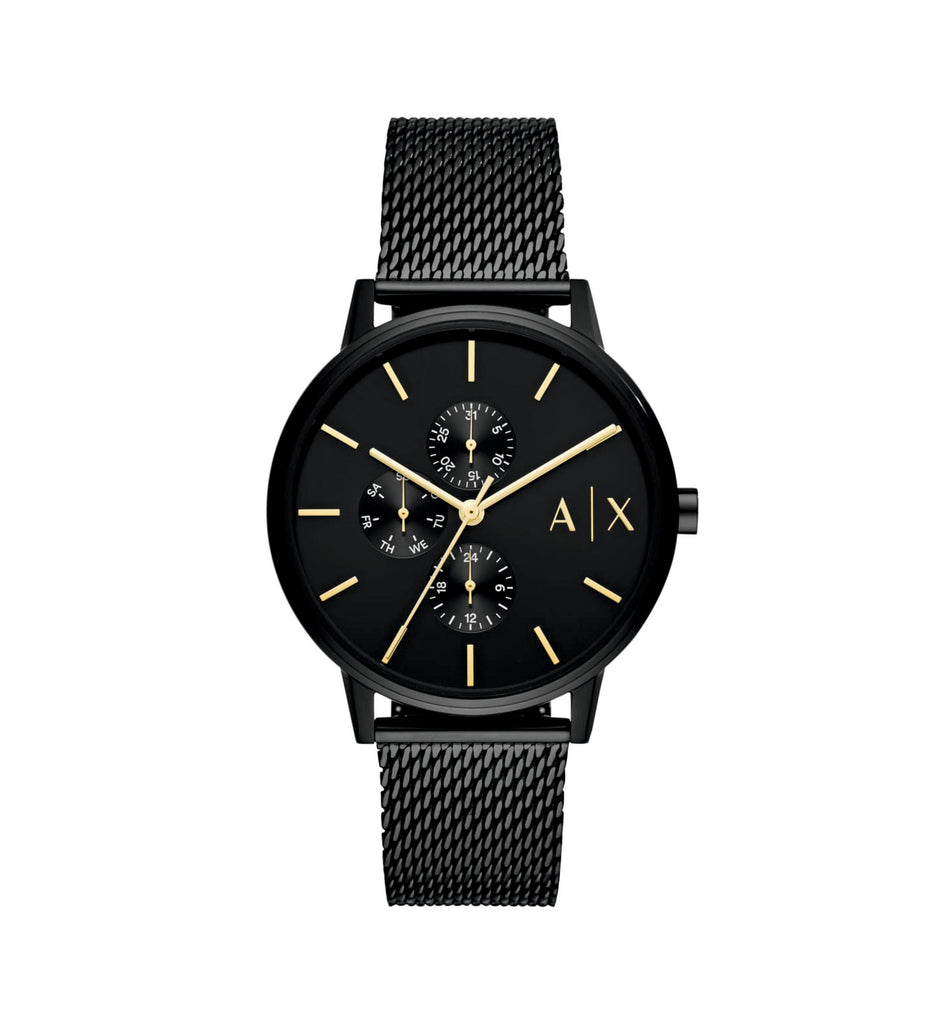Armani Exchange AX2716 Cayde Chronograph Black Dial Black Stainless Steel Men’s Watch