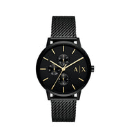Armani Exchange AX2716 Cayde Chronograph Black Dial Black Stainless Steel Men’s Watch