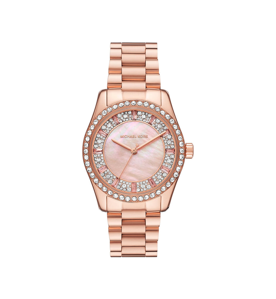 Michael Kors MK7444 Lexington Rose Gold Steel Bracelet Women’s Watch