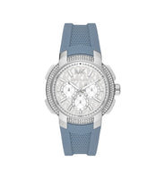 Michael Kors MK7220 Sidney Multifunction White Dial Blue Strap Women’s Watch