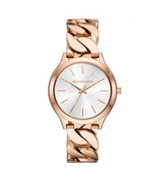 Michael Kors MK7473 Runway White Dial Rose Gold Stainless Steel Women’s Watch