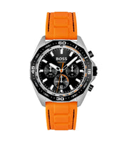 Hugo Boss 1513970 Chronograph Quartz with Orange Silicone Bracelet Men's Watch
