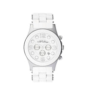 Marc Jacobs MBM2565 Pelly White Dial White Silicone Strap Women’s Watch