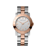 Marc Jacobs MBM3194 Amy Silver Dial Two-Tone Stainless Steel Women’s Watch