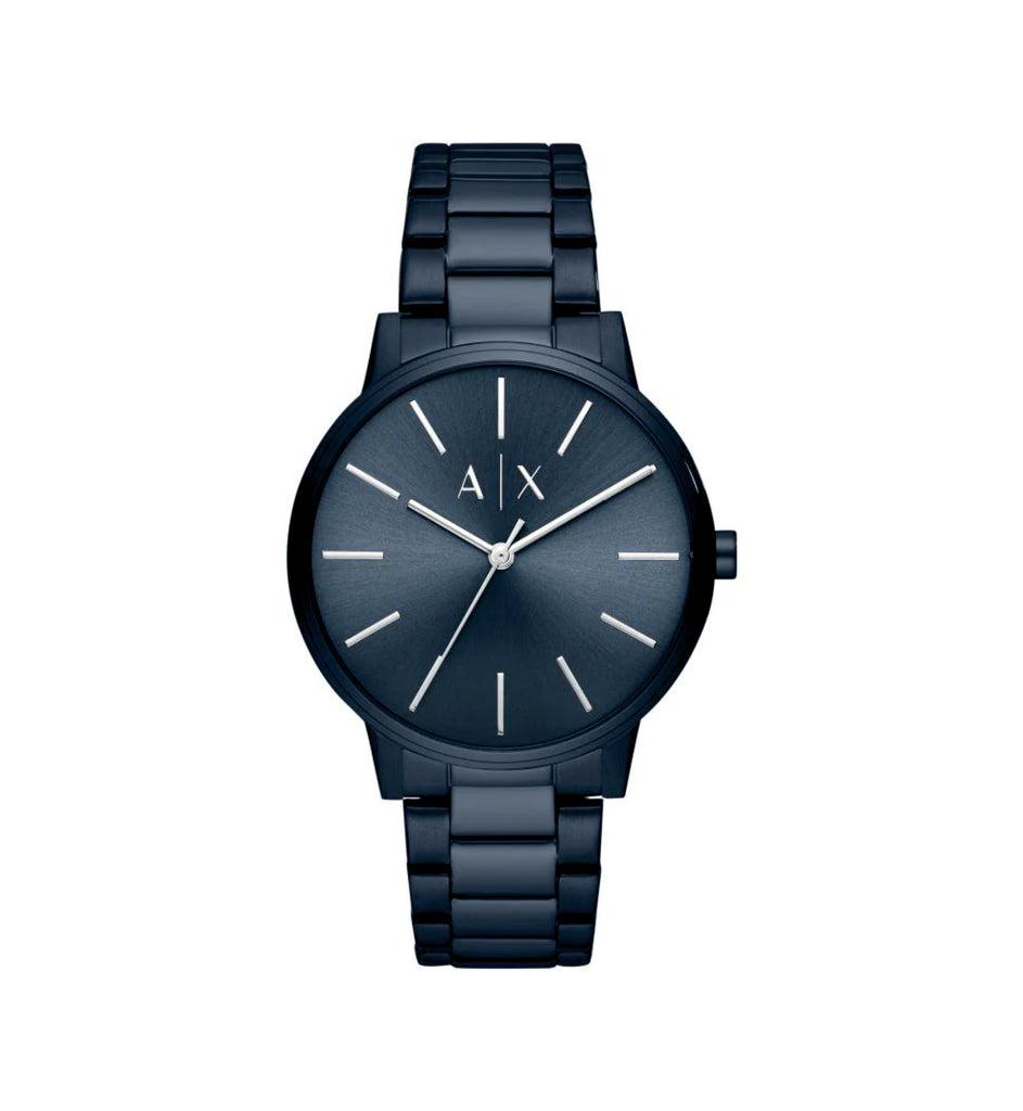 Armani Exchange AX2702 Three-Hand Blue Dial Blue Stainless Steel Men’s Watch