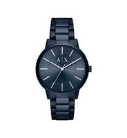 Armani Exchange AX2702 Three-Hand Blue Dial Blue Stainless Steel Men’s Watch