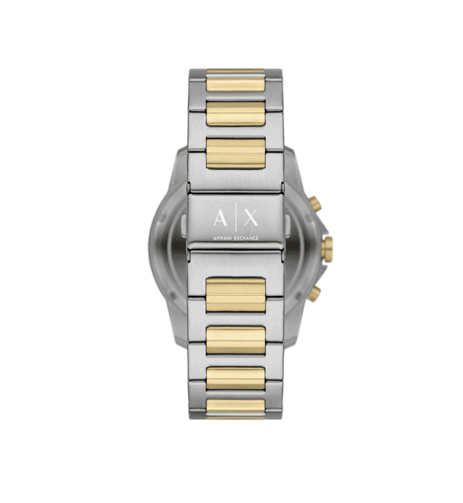 Armani Exchange AX2336 Nico Black Dial Two-Tone Stainless Steel Men's