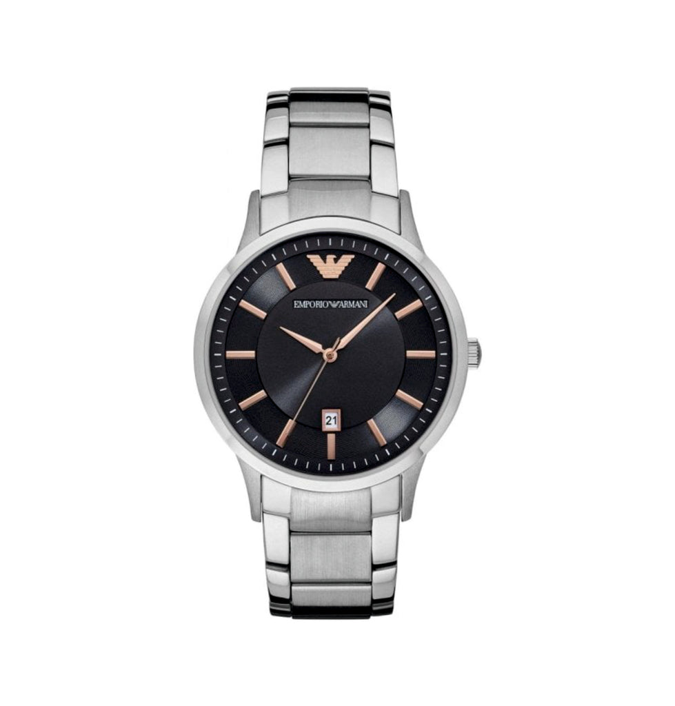 Emporio Armani AR2514 Grey Dial Stainless Steel Strap Men’s Watch
