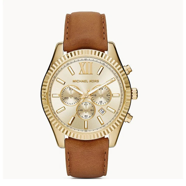 Michael Kors MK8447  Lexington Chronograph Gold Dial Men's Watch
