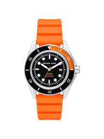 Michael Kors MK9157 Maritime Three-Hand Date Orange Silicone Men's Watch