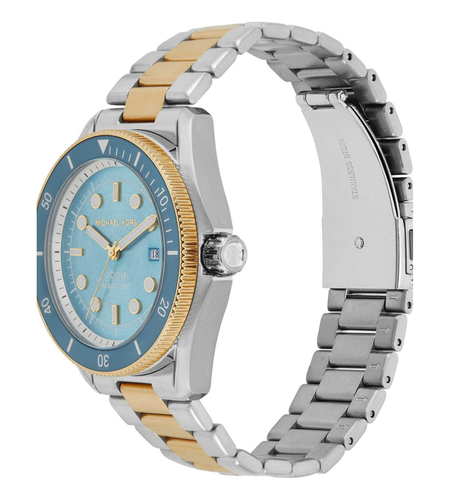 Michael Kors MK9169 Maritime Three-Hand Two-Tone Stainless Steel Men's
