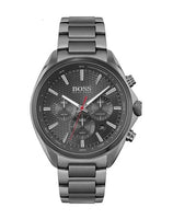 Hugo Boss 1513858 Distinct Grey Dial Gren Steel Strap Men's Watch