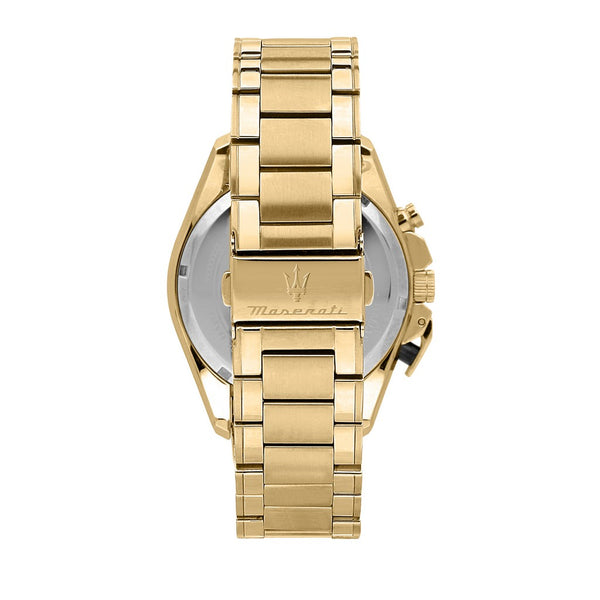 Maserati R8873612041 Traguardo Chronograph Gold Tone Men's Watch