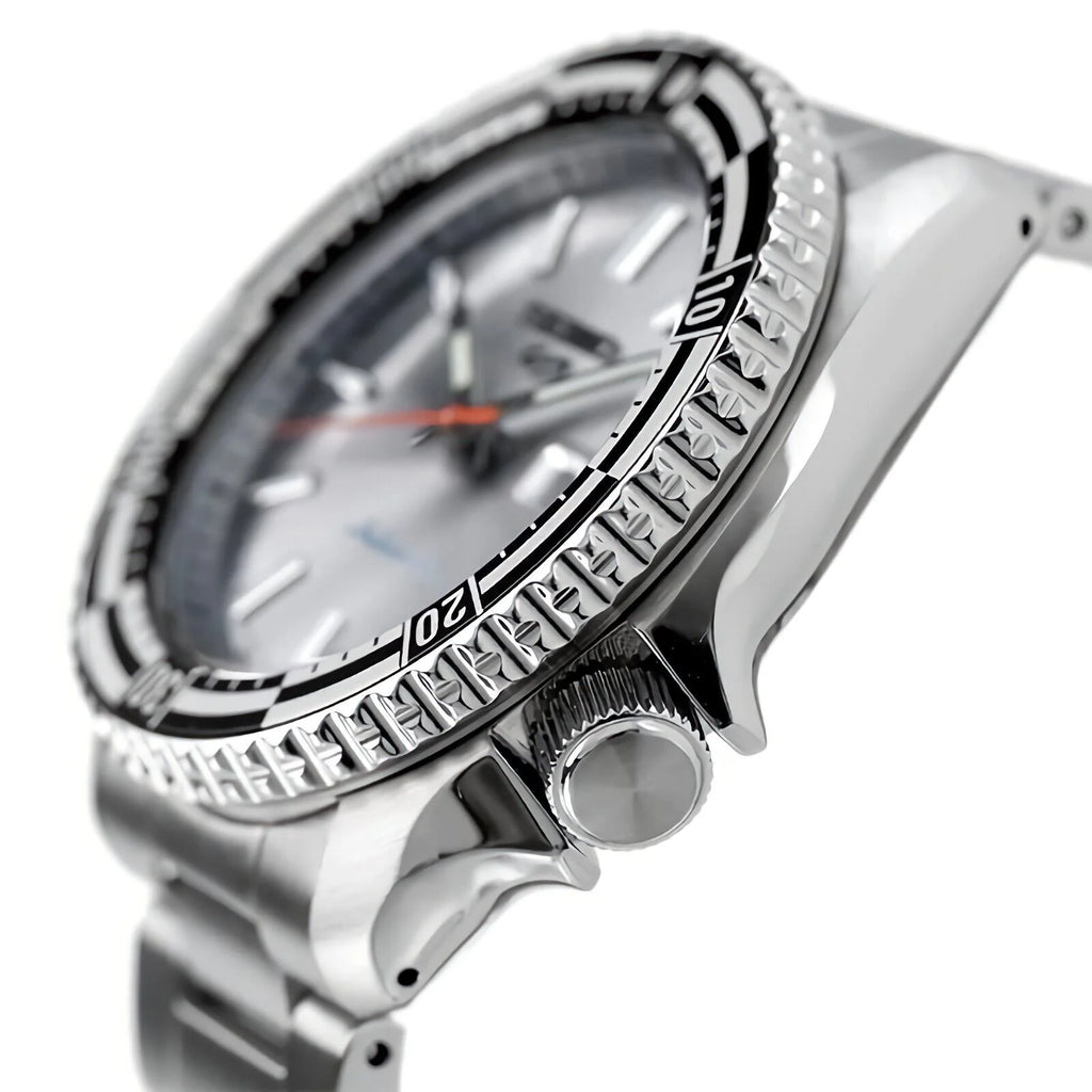 Seiko SRPK09K1 5 Sports Automatic Silver Dial Men's Watch