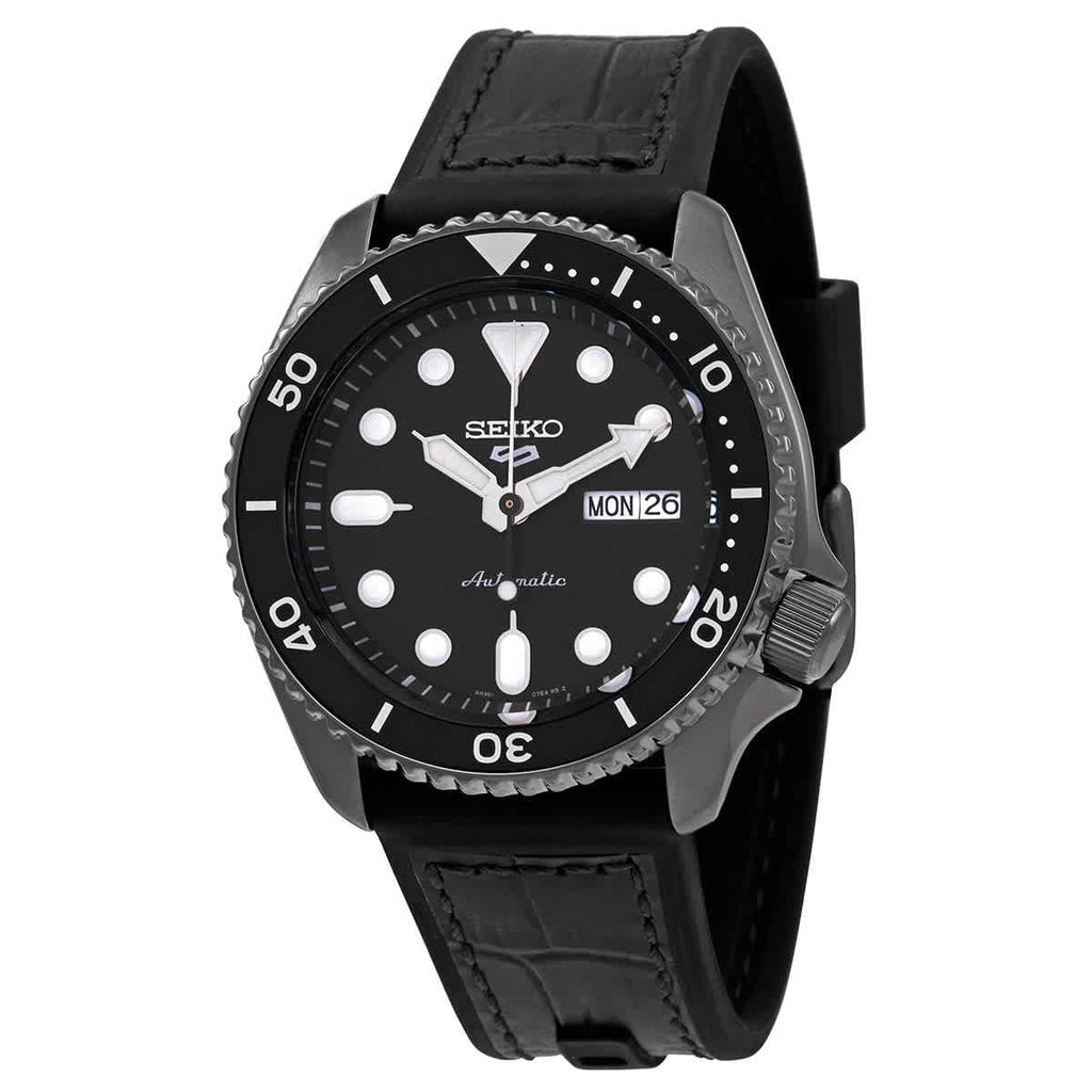 Seiko SRPD65K3 5 sports Automatic Black Dial Men's Watch