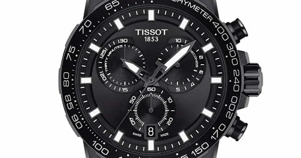 Tissot T125.617.33.051.00 Black Dial Black Stainless Steel Men's Watch