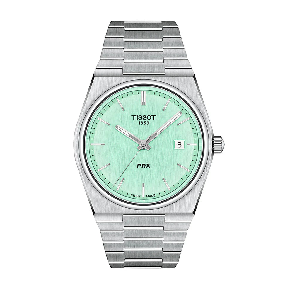 Tissot PRX T137.410.11.091.01 Light Green Dial Stainless Steel Men’s Watch