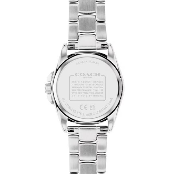 Coach 14503906 Greyson with Silver-Tone Dial Women Watch - WATCH ACES