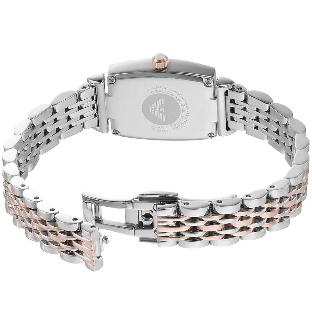 Emporio Armani AR11519 White Dial Two Tone Stainless Steel  display picture 1