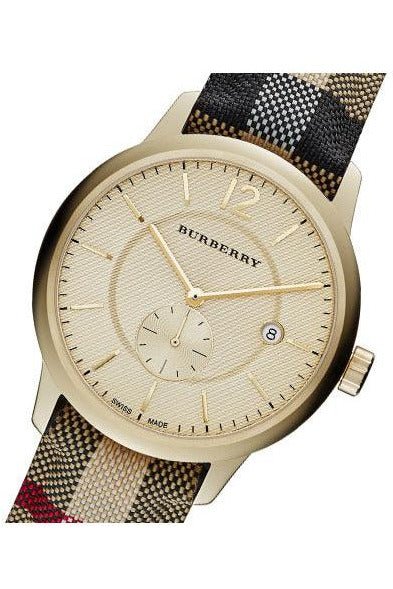 Burberry BU10001 Honey Dial Men's Watch