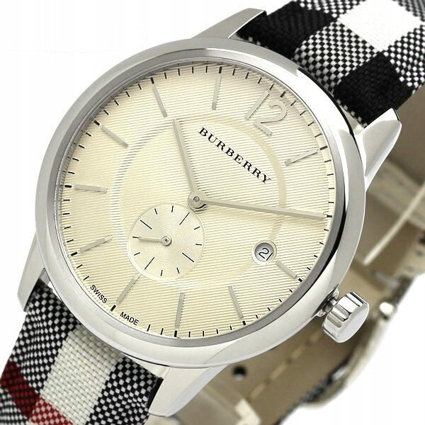 Burberry BU10002 The Classic Silver Dial Men's Watch