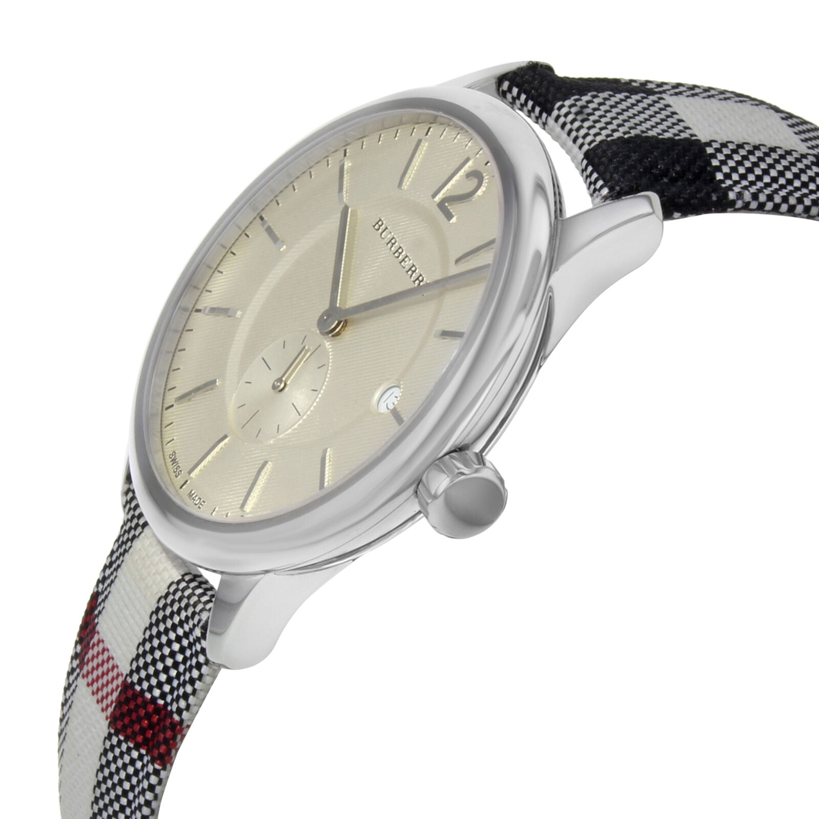 Burberry BU10002 The Classic Silver Dial Men's Watch