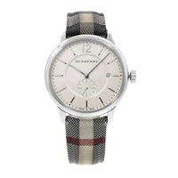 Burberry BU10002 The Classic Silver Dial Men's Watch