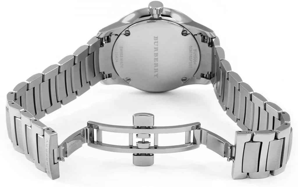 Burberry BU10004 Classic Silver Dial Stainless Steel Men display picture 2