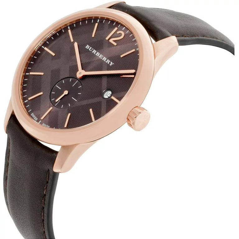 Burberry BU10012 The Classic Round Rose Gold Men's Watch