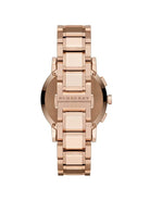 Burberry BU9004 White Dial Rose Gold-plated Men's Watch