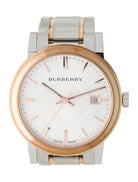 Burberry BU9006 Two Tone Stainless Steel Men's Watch