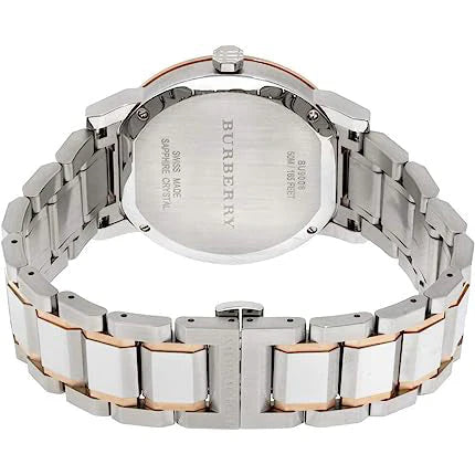 Burberry BU9006 Two Tone Stainless Steel Men's Watch