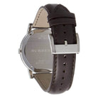 Burberry BU9011 Beige Dial Brown Leather Men's Watch