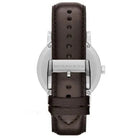 Burberry BU9011 Beige Dial Brown Leather Men's Watch