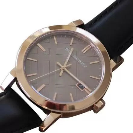 Burberry BU9013 Brown Leather Strap Men's Watch