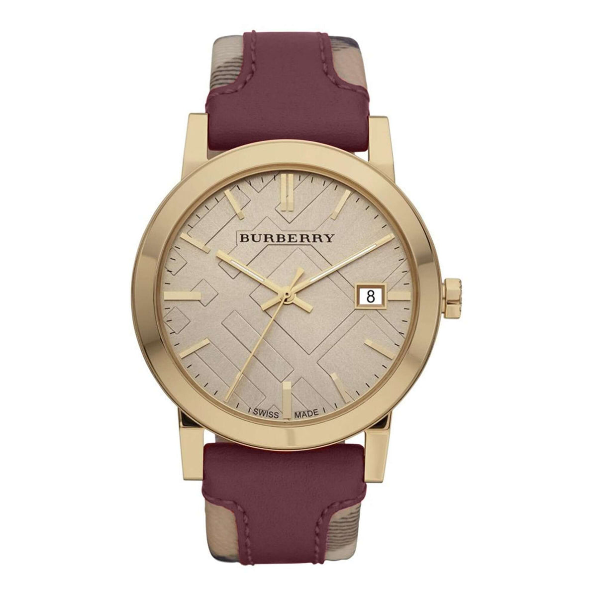 BURBERRY BU9017 WOMEN\'S WATCH - OPEN BOX Burberry BU9217 Womens Watch Stainless Steel White Dial  main image 2