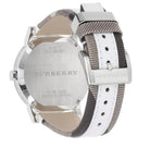 Burberry BU9019 White Leather Strap Women's Watch