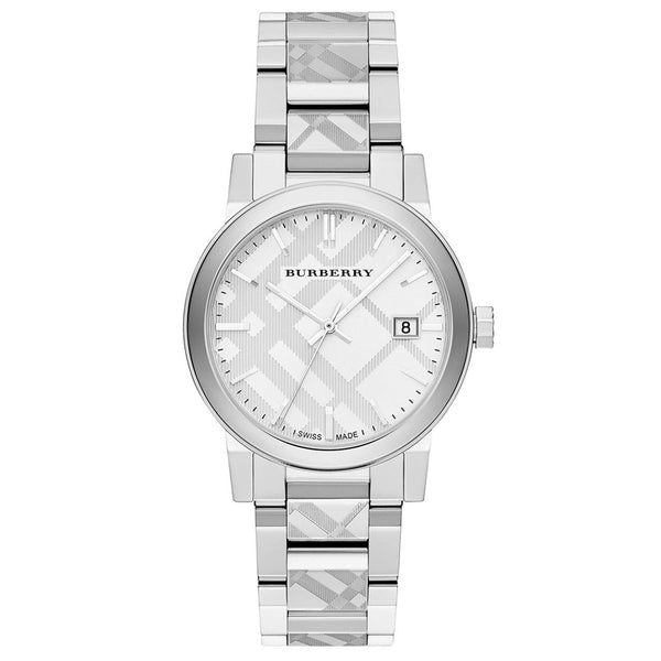 【BURBERRY　BU9037】 腕時計 シルバー burberry-bu9037-silver-casual-