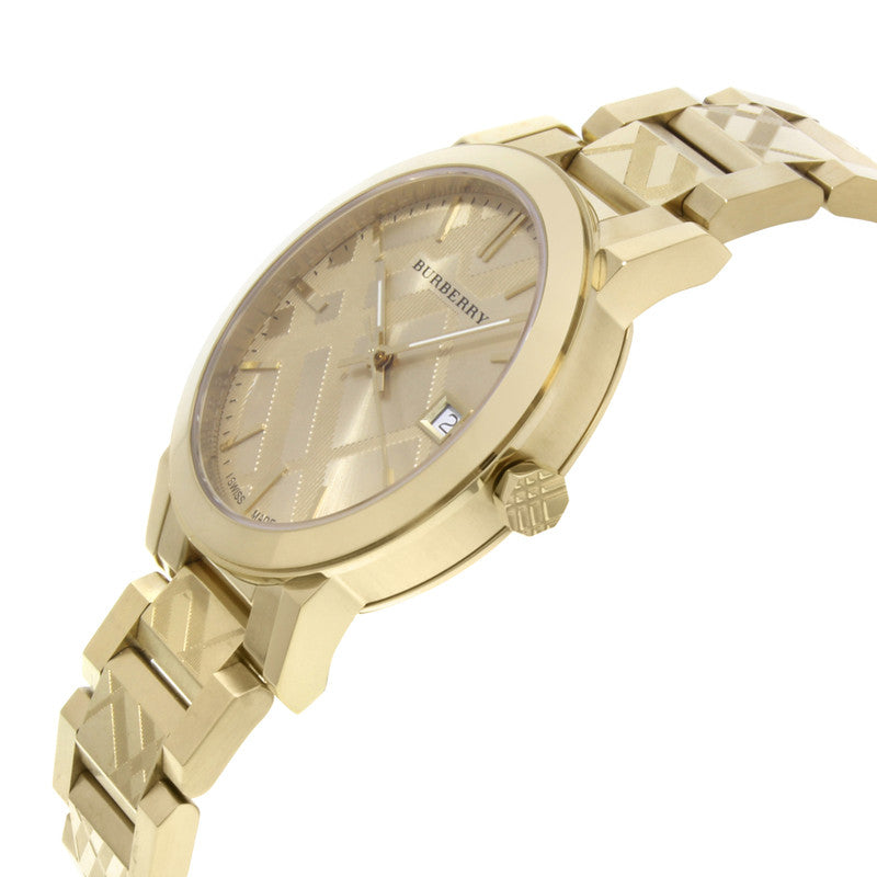 Burberry BU9038 The City Gold Ion Plated Steel Men's Watch