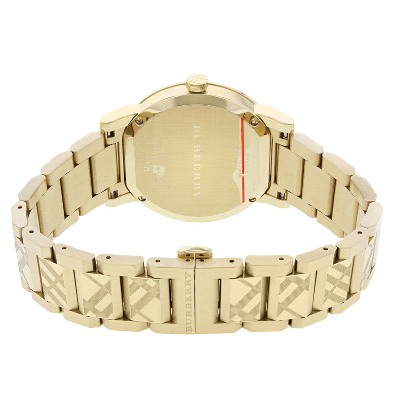 Burberry BU9038 The City Gold Ion Plated Steel Men's Watch