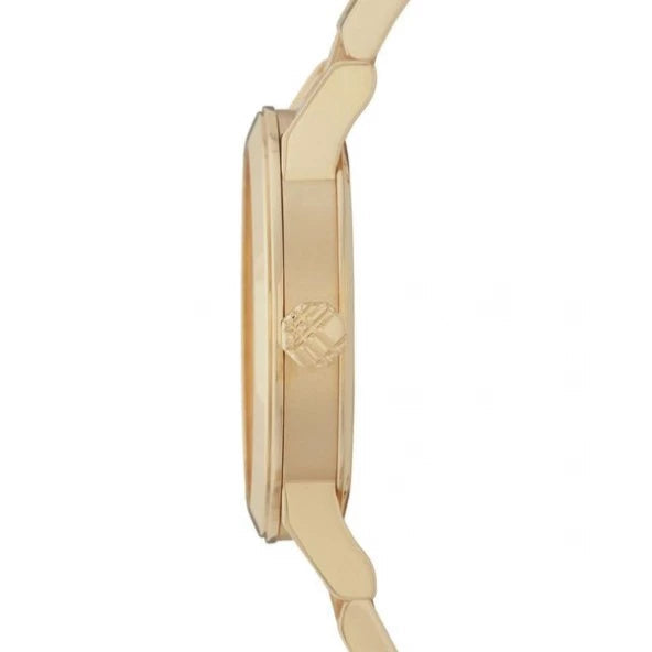 Burberry BU9103 White Dial Gold-tone Women's Watch