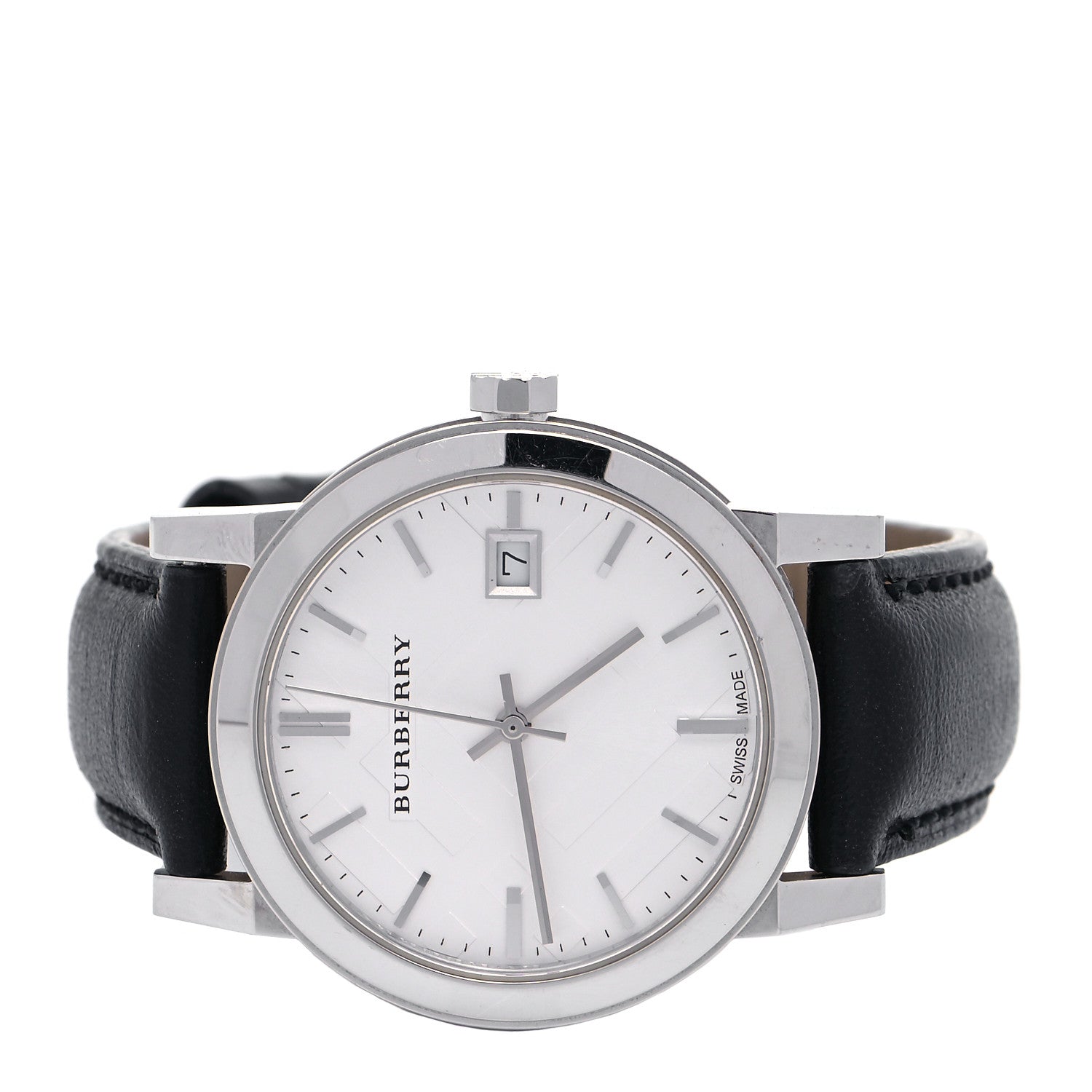 Burberry BU9106 Black Leather Women's Watch