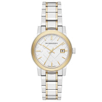 Burberry BU9115 Silver and Gold-tone Bracelet Women's Watch