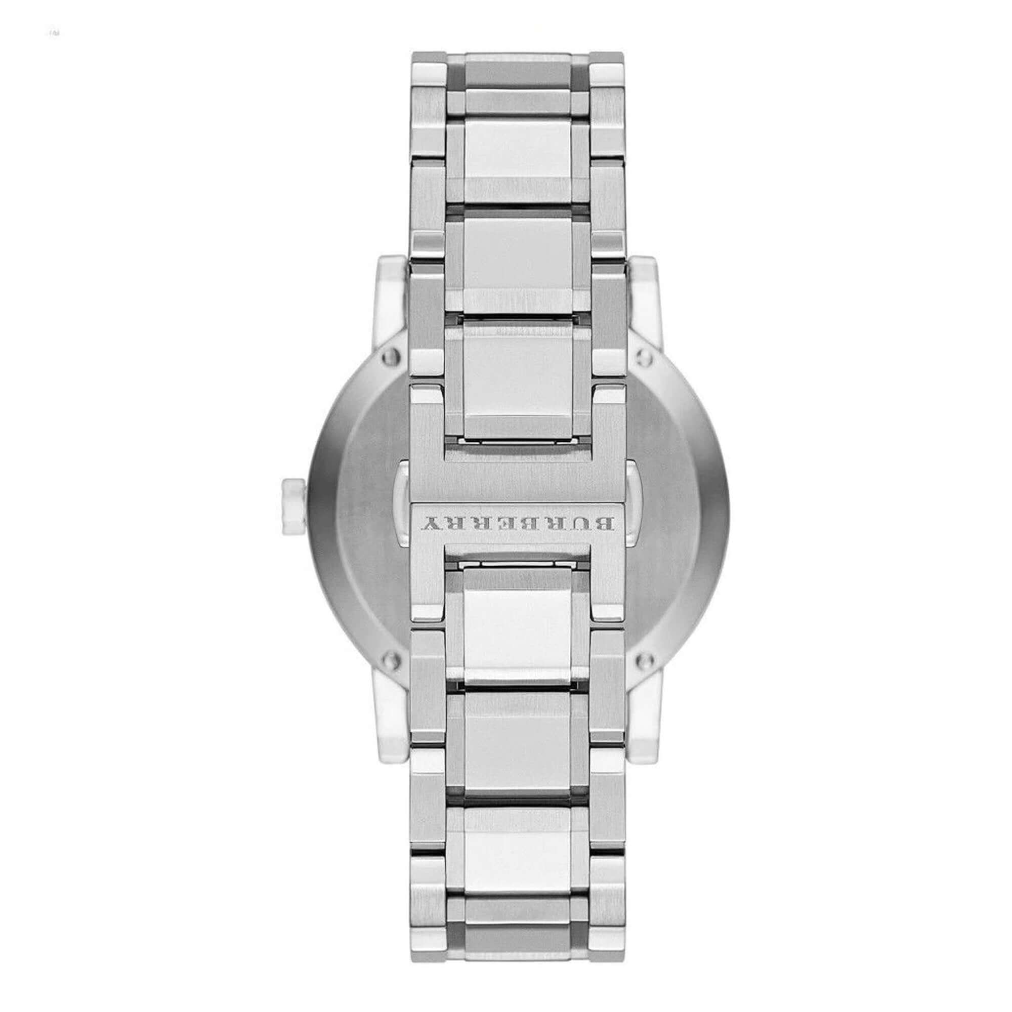 Burberry BU9124 Pink Check Stamped Women's Watch