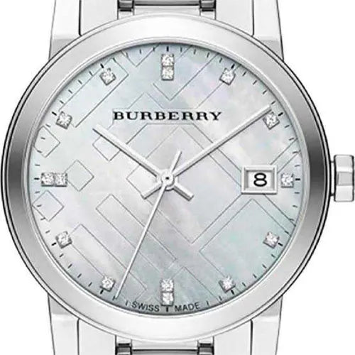 Burberry BU9125 The City Silver Tone Women s Watch