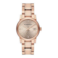 Burberry BU9126 The City Rose Gold Tone Women's Watch